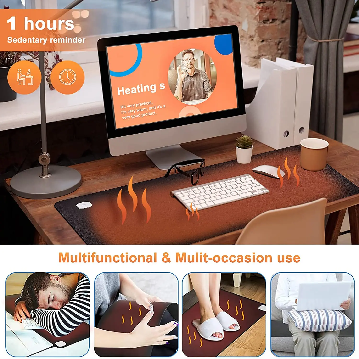 olidik warm desk pad