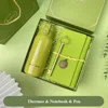Termo + Cuaderno + Bolígrafo