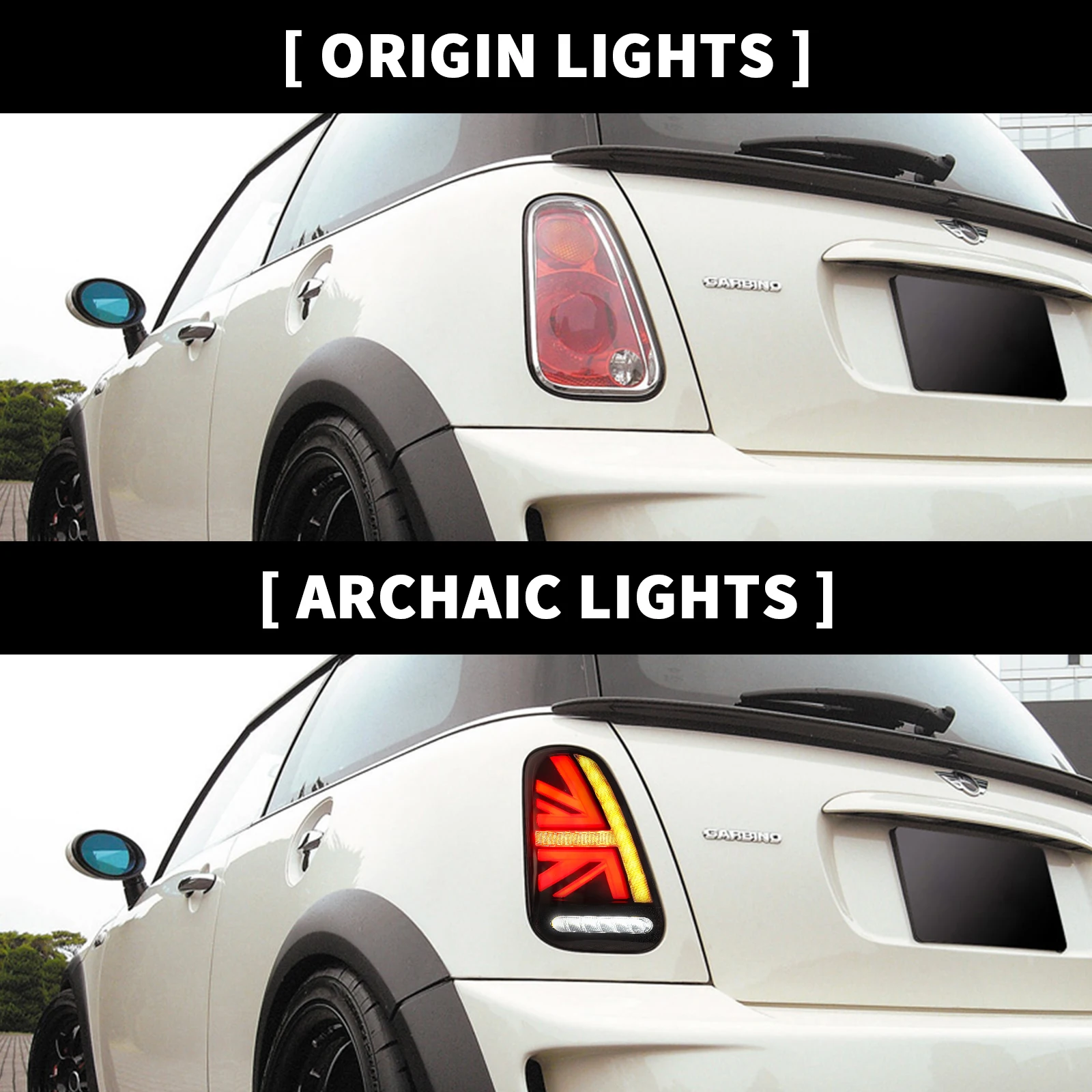 MINI Cooper R53 LEDテールランプ BMW Mini Cooper r50 r52 r53 2000-2006用のLEDテールライト