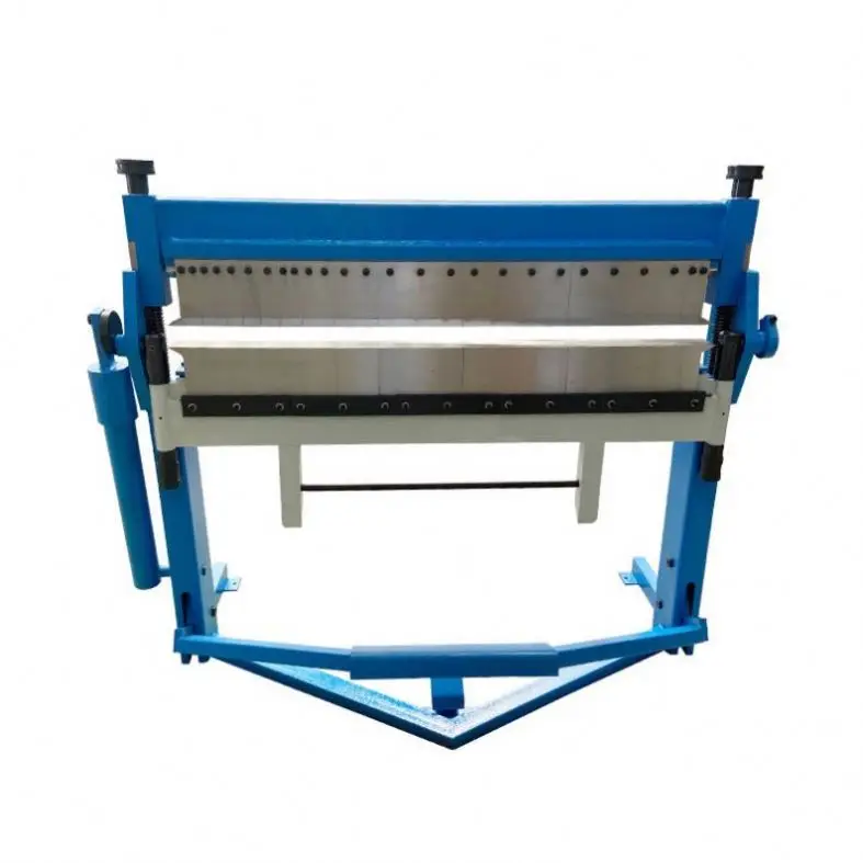 TEBAK Hand Sheet Metal Bending Brake Folding Machine PBB1020/3SH PBB1270/3SH Manual Sheet Metal Folding Hand Brake Machine