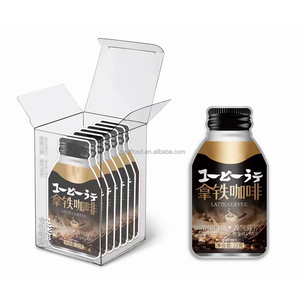Chinese Popular Coffee Brand Cupcafe Freeze Dried Instant Coffee Powder Latte Mocha Cappuccino 3 in 1 Instant Coffee Packets