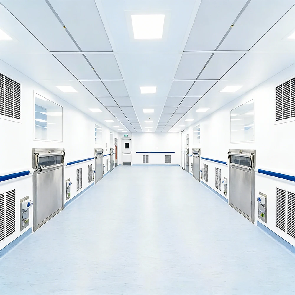 HUAAO Turkiya taziz oda proyekti GMP toz taziz oda modul