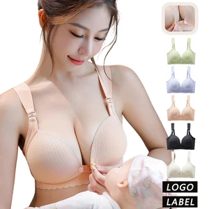 Plus Size 36, 38, 40, 42 | Wholesale In-Stock Women's Double-Opening Comfort Bra for Maternity & Postpartum Care