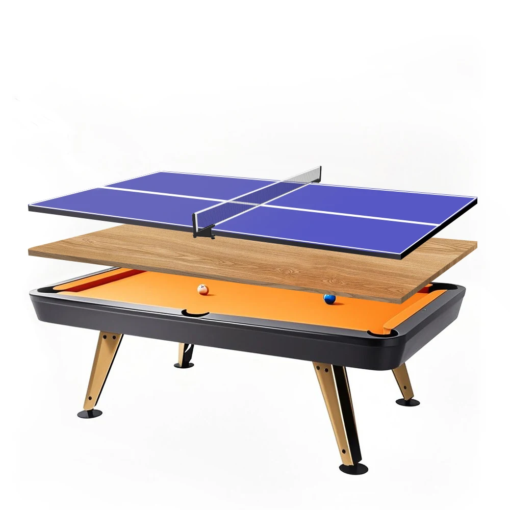 Factory Direct 5ft 6ft  Billiard Table Multifunction Pool Table  3 in 1 Pool Table Game Table/table Tennis Table/dinning Table