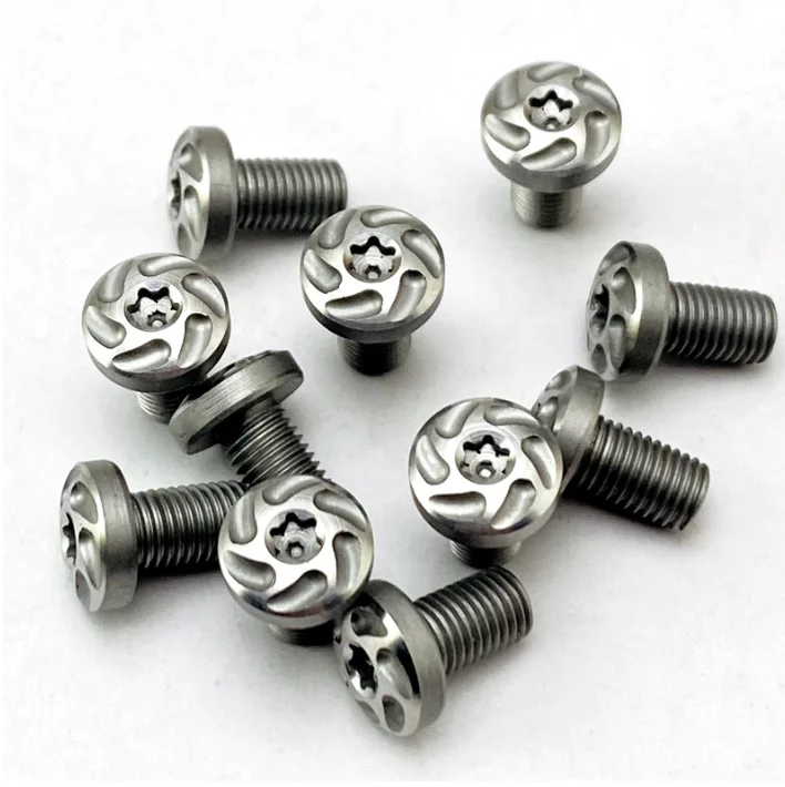 Винт 1911 грипсов винт из нержавеющей стали CNC сделанный на станке с ЧПУ Torx