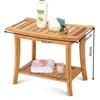 NZ066 Towel Hanger Bathroom Stool (Original Color)