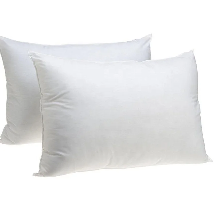 Luxury hotel/home Medium Polyester Hollowfibre Bed Sleeping cotton cover Pillow