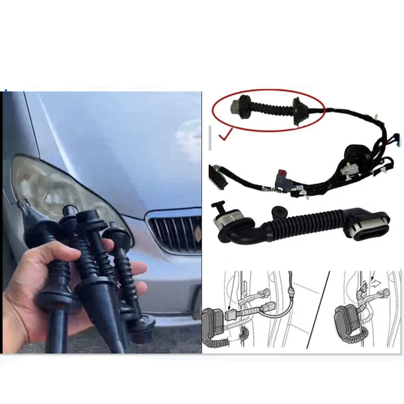 IATF 16949 Factory Low Price Rubber Bellow EPDM  Grommets Wire Harness Grommet Car Door Grommet Manufacturers