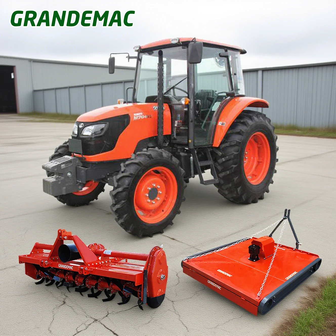 KUBOTA 95HP 4WD Farm Tractor - High Productivity & Support