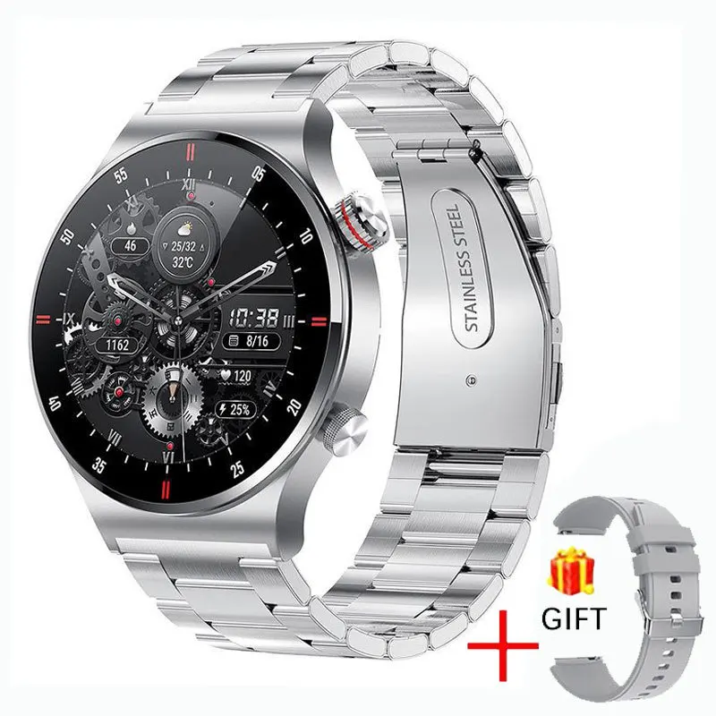 QW33 1.28 Inch IPS Round Screen Health Monitoring Smart Watch with NFC Magnetic Charging aperçu 2