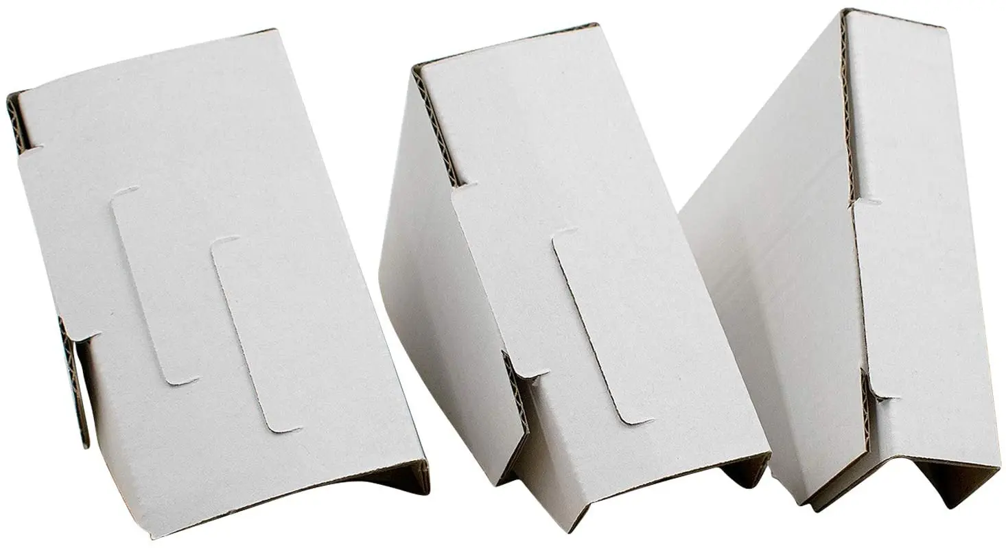 Custom Cardboard Corrugated Triangular Paper Corner Protectors For Photo Picture Frame