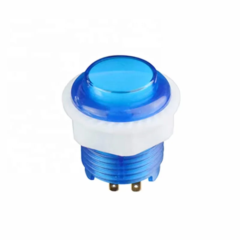 Factory Price 24mm Arcade Push Button 5V&12V LED Illuminated Switching