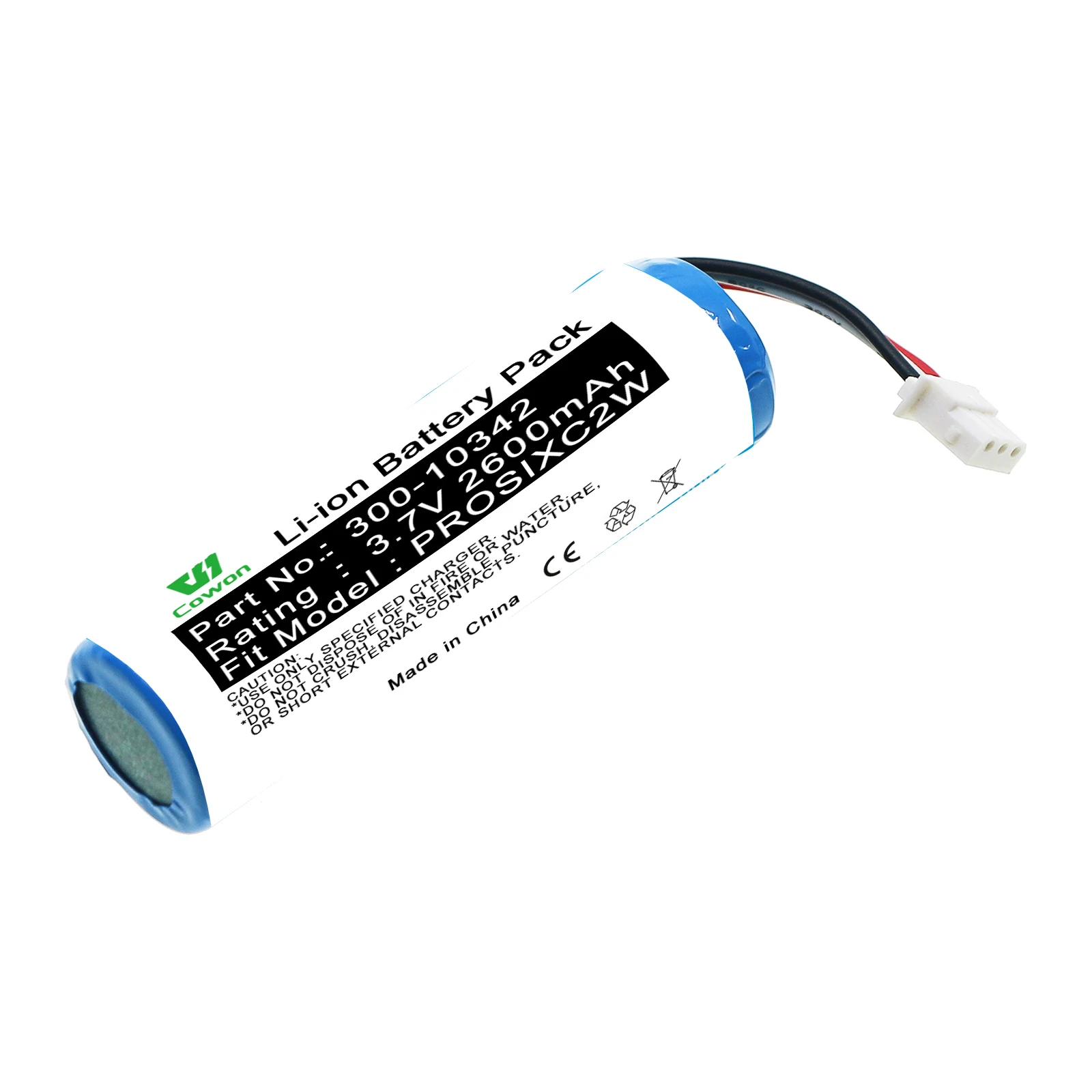 Home PROSIXC2W Li-ion 3.7V 2600mAh Honeywell 300-10342 Digital Alarm System Battery