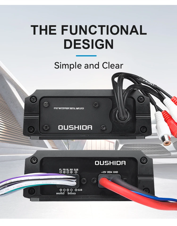 Customized External Volume Control Interface Ip67 Waterproof High Power ...