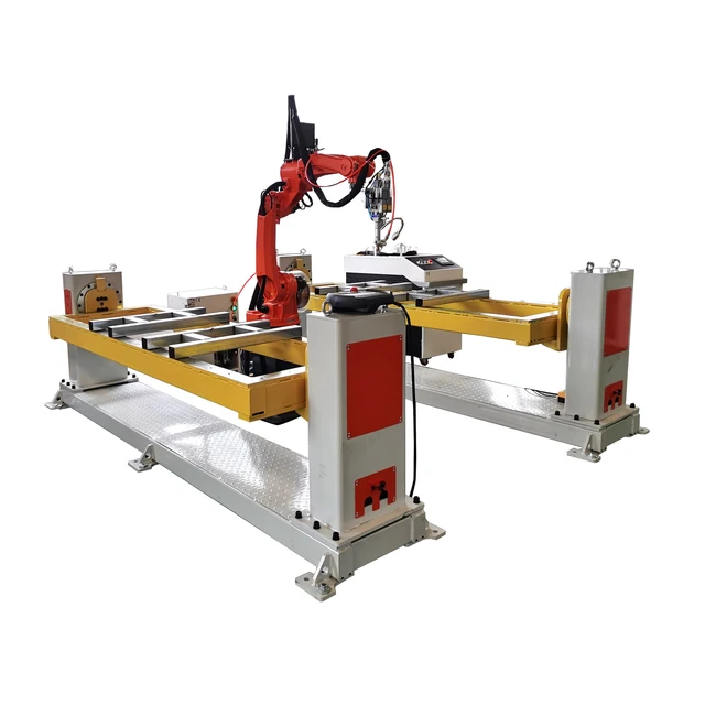 High-end Model 6 Axis Robotic Laser Welding Machine for Stainless Steel Metallic Materials 3000w 6000w Automatic Robot Welders