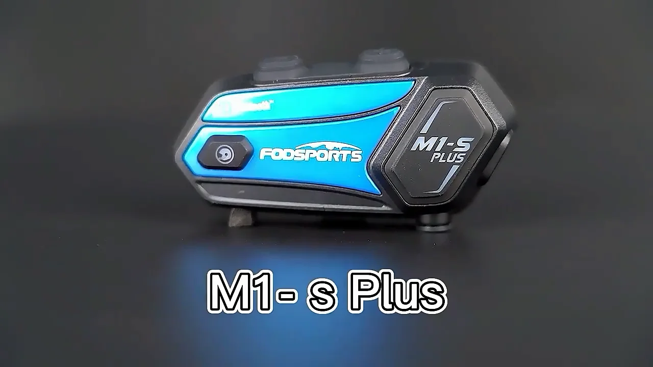 Fodsports M1s Plus 8ライダー2km全二重グループインターホンミュージックシェアfmラジオbluetooth