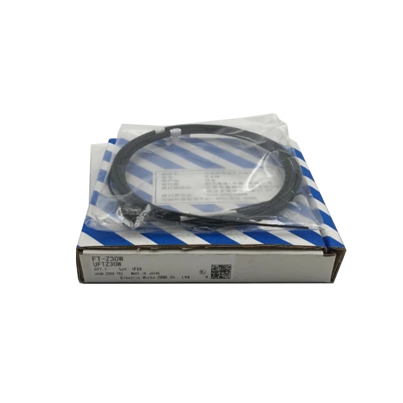 New Original  FT-Z30W Fiber Optic Sensor, FT Series. Applied to small object detection, position sensing and edge inspection in industrial automation equipment. Features high precision sensing, fast response