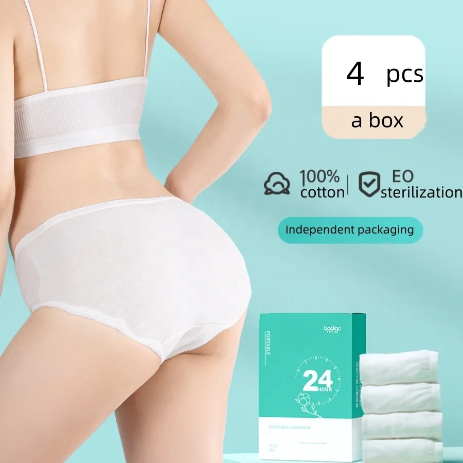Plus Size Disposable Underwear 100cotton Women Big Size Disposable Underwear Fat Women