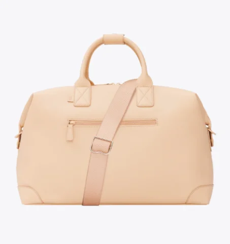 Quilted Lady Style Travel Duffel Bag Lightweight PU Weekender Puffer Gym Tote with Shoe Compartment Carry-on Overnight Bag