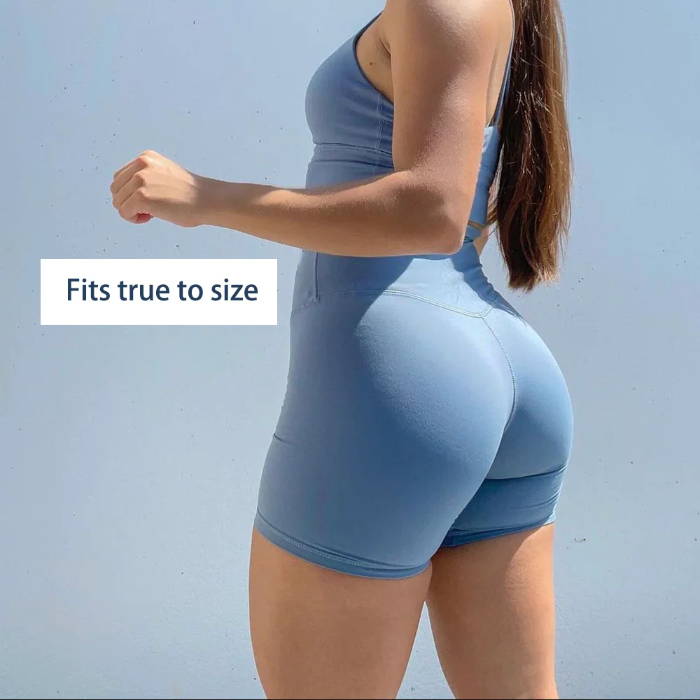 MIQI Summer Fitness High Waist Yoga Wear Suit Sports Biker Cycling Shorts Yoga Set Women