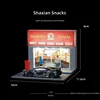 1:64 shaxian snack small scene - with lights
