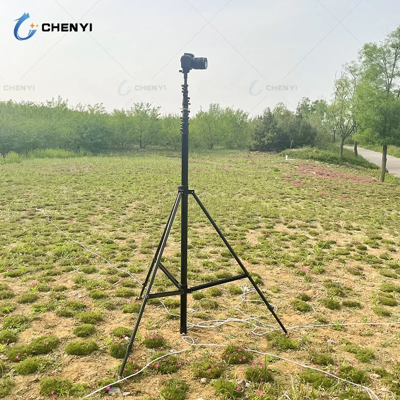 7 Meter 9 Meter 15 Meter Strong and Stable Carbon Fiber  Telescopic Tripod Pole for Camera