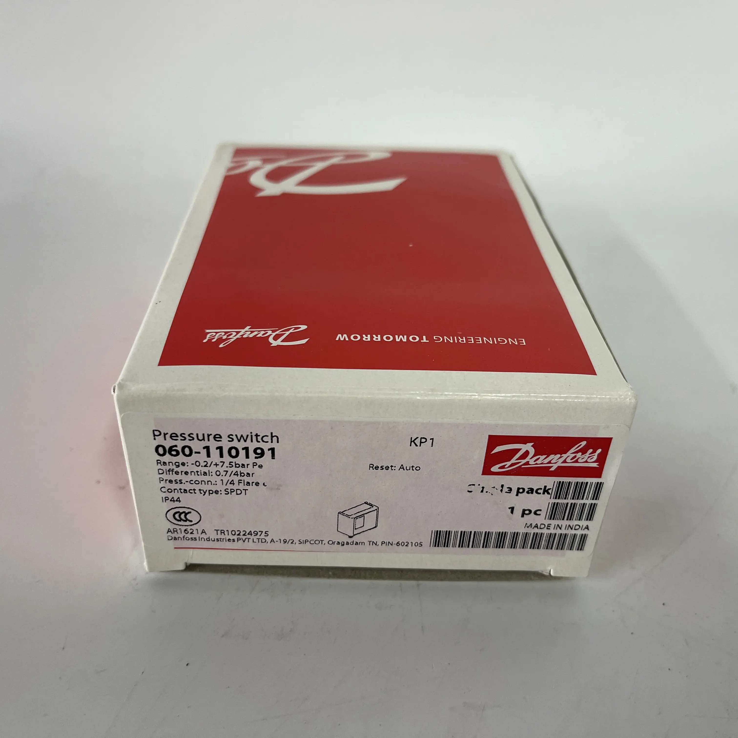 Danfoss Pressure Switch KP1 060-110191