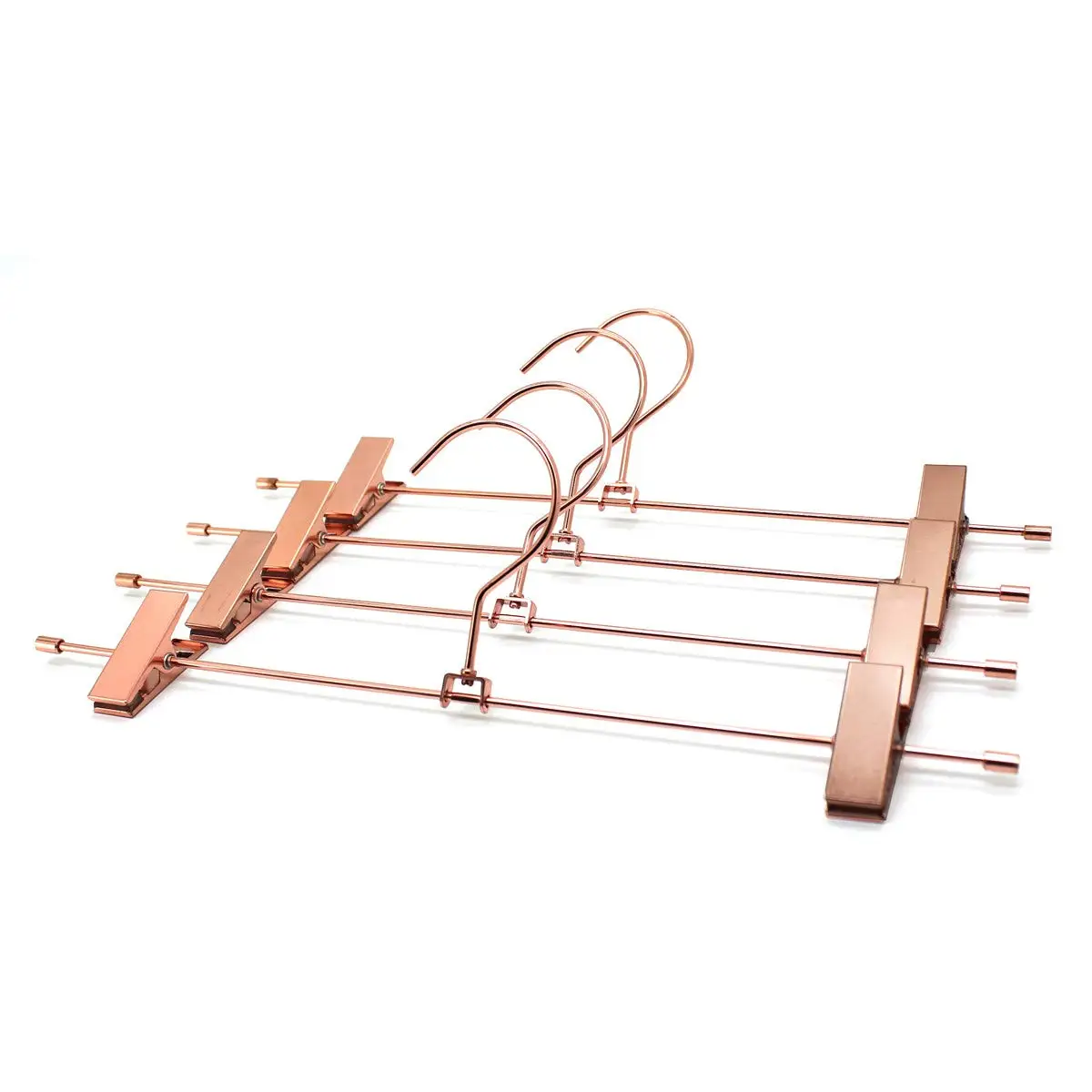 strong rose golden metal hanger metal wire clothes hangers coat