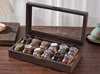 Brown 6 slot box