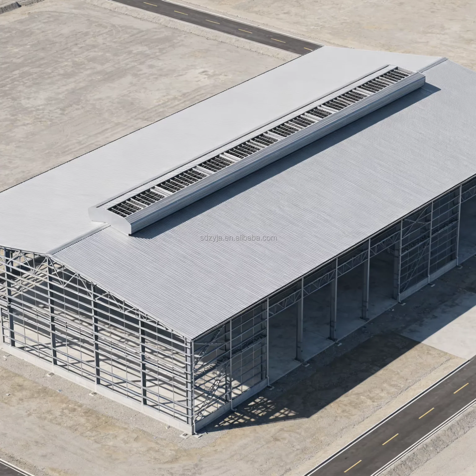 Επαγγελματική εργοστασιακή μονάδα επεξεργασίας βαριάς χαλύβδινης κατασκευής για βιομηχανικά κτίρια, χαλύβδινα εργαστήρια και αποθήκες