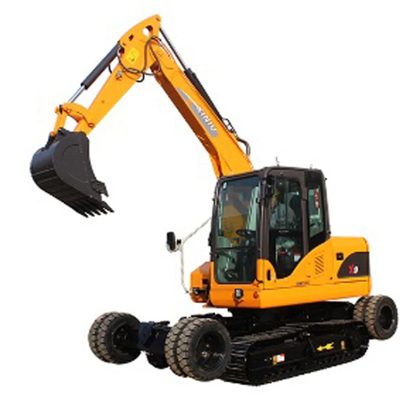 Mini Wheel Loader XINIU X8 8Ton Wheel Excavator on Sale