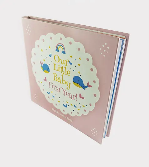 
Экологически чистые Роскошные новорожденные младенцы Младенцы мальчик девочка первые 5 лет журналы спиральная Обложка память книга сувенир 