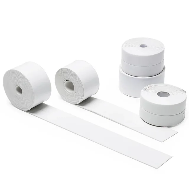 Self-Adhesive Tape Waterproof Sealing Strip Corner Protective Sticker for Bathroom Kitchen,Waterproof Sealing Strip