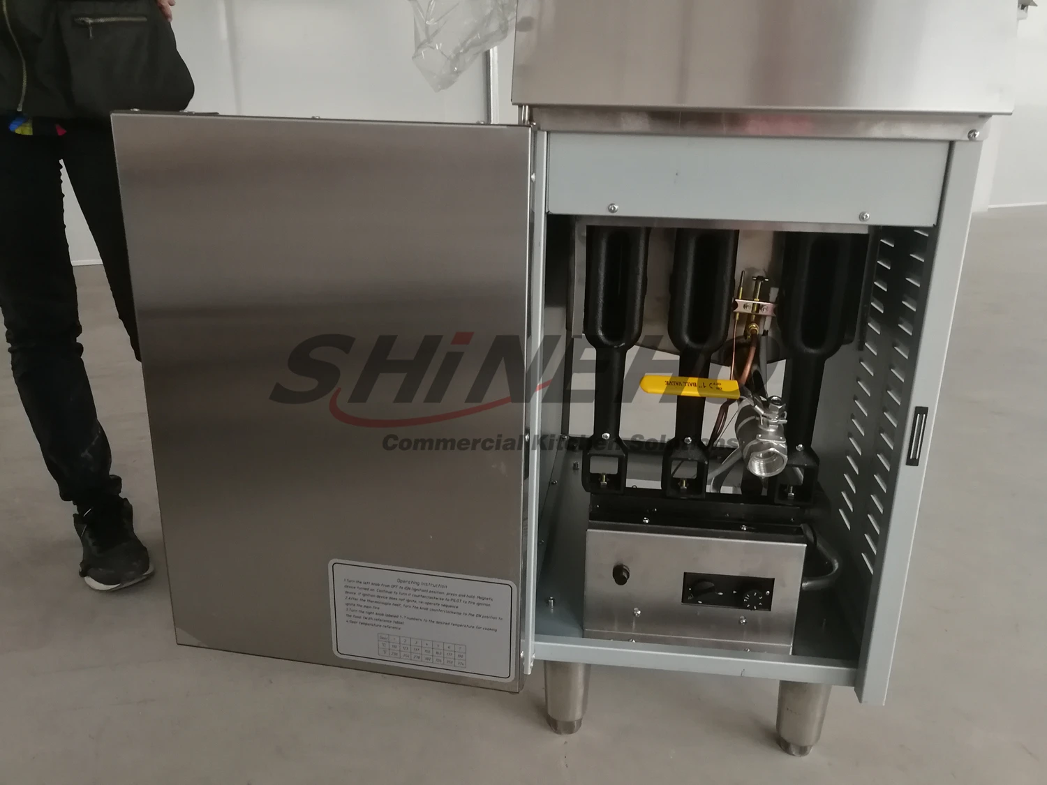 High Productivity KFC Chicken Frying Machine - Gas Deep Fryer