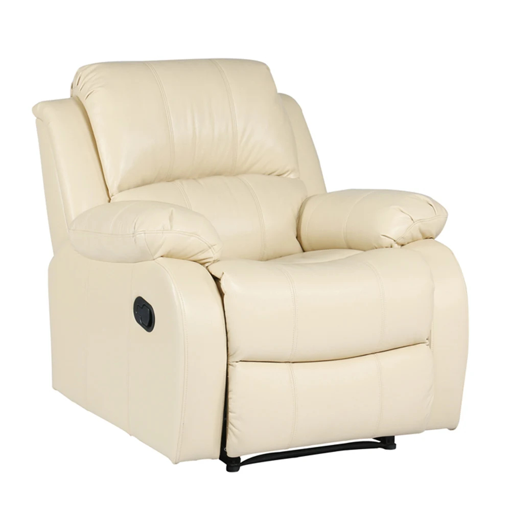 OEM wholesale PU leather living room manual recliner sofa