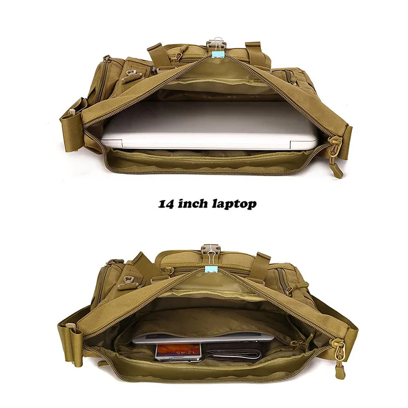 Large Capacity Tactical Messenger Bag Casual Tactical Chest Pack Outdoor Travelling Hunting Crossbody Shoulder Bag