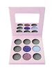 9 pans pink palette with mirror