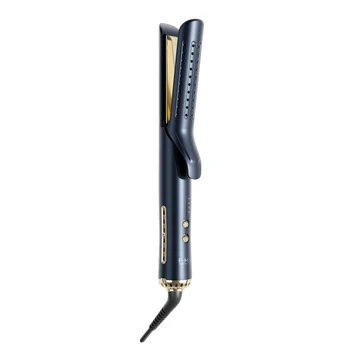 FMK Hot Selling air Cold Shot Styler  Hair Straightening &curling 2-in-1 Hair Straightener 1inch Plate Electric Flat Iron