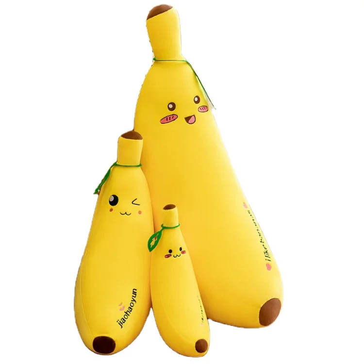 Kawaii Banana Fruit Plush XL (55cm)