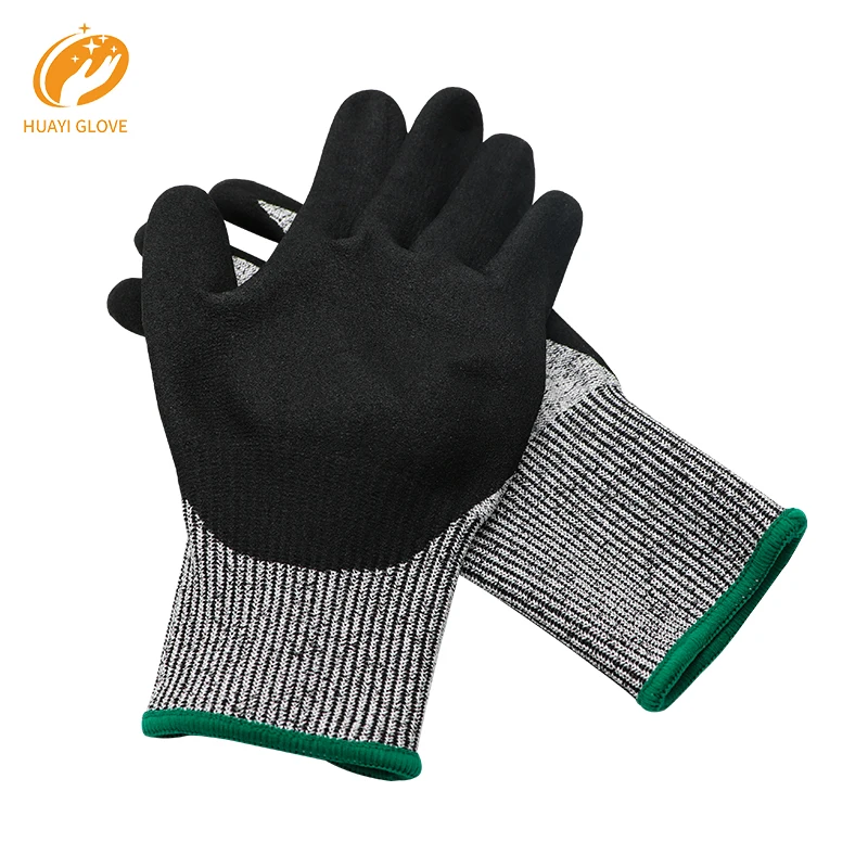Cut Proof Heavy Duty Cut Resistant Gloves Level Work Nitrile