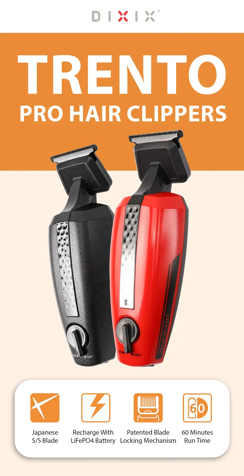 Waterproof Powerful Cordless Electric Hair Clippers Mini Travel