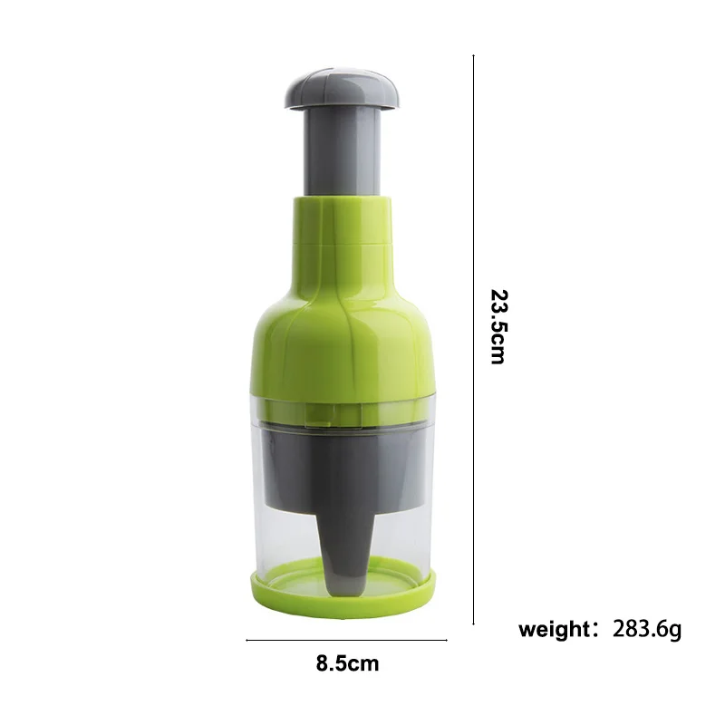 Manual Slap Vegetable Chopper Easy to Clean Onion Cutter and Garlic Mincer for Fruit & Vegetable Tools