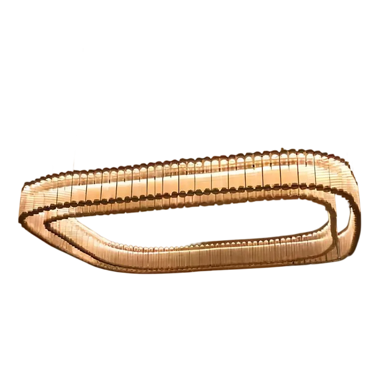 Modern LED Kristal Asma Aydınlatma İç Mekân Oval Şekilli Bar Armaturu Villa Yemek Odası ve Mutfak İçin Kolay Montaj