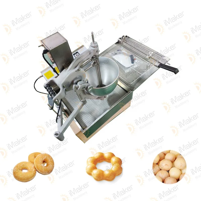 Automatic Industrial Commercial Auto Mini Mochi Maker Frying Vending  Filling Glazing Gonut Making Machine - AliExpress