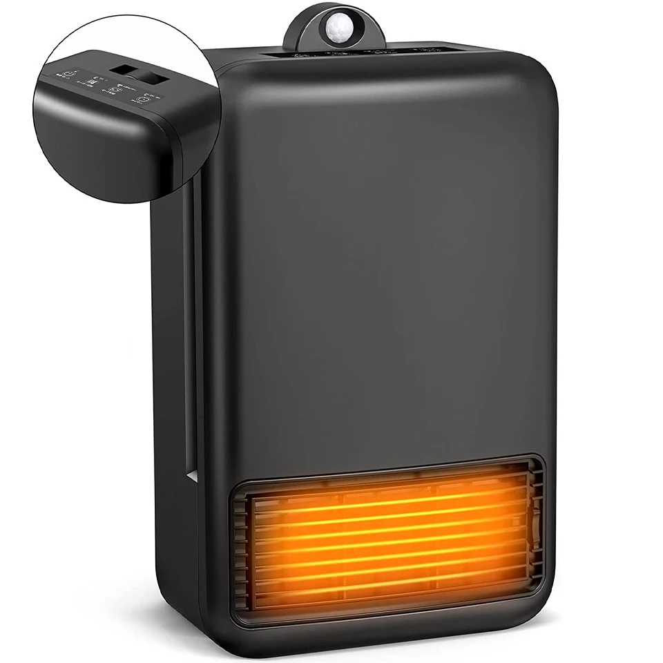 2022 Custom Portable Fan Heater Negative Ion PTC Instant Heating Smart Home Heaters 1200W