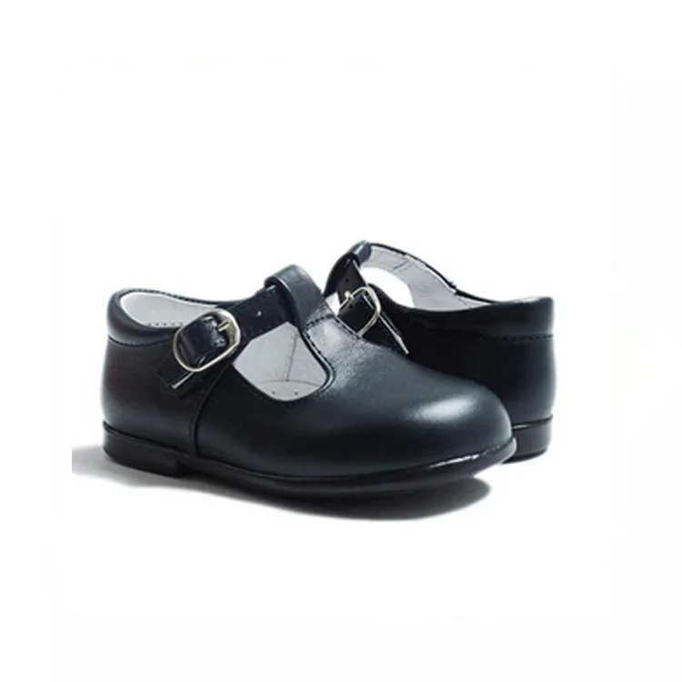 T-bar-zapatos de suela de goma para bebé niña de años