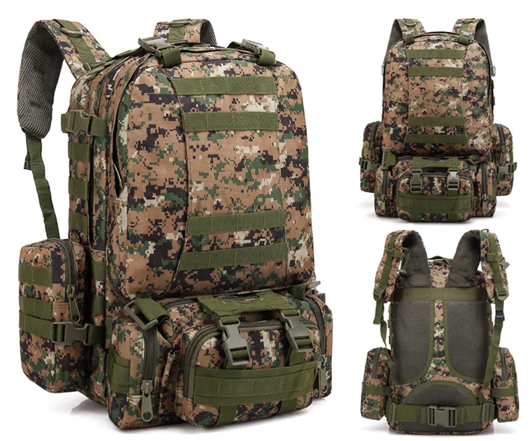 Amazon.com: ProCase - Mochila táctica militar de 48 l con kit de  supervivencia (40 en 1) para acampar, senderismo, herramientas de engranaje  al aire libre y equipo con pulsera de supervivencia :