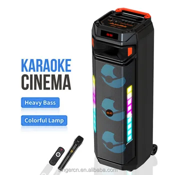 SING-E ZQS8317 Portable Wireless Bluetooth Speaker with RGB Lights