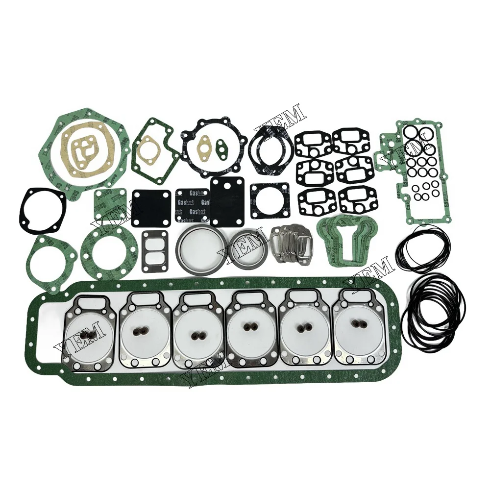 Full Gasket Kit 13059912 12188100 12189888 Fit for Weichai WP6G125 Engine