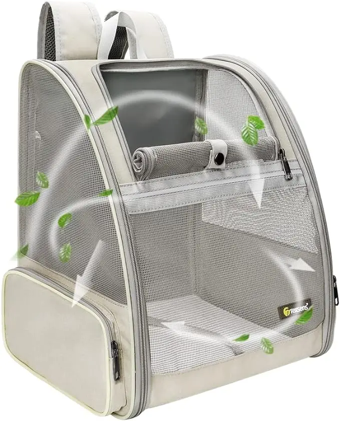 50 texsens innovative traveler bubble backpack Texsens Innovative Traveler Bubble Backpack Pet Carriers for Cats and Dogs